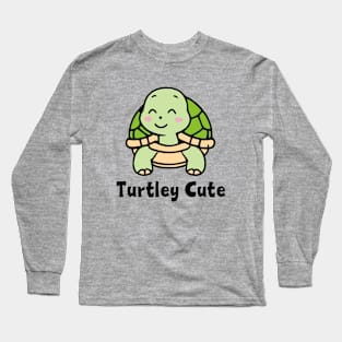 Turtley Cute Long Sleeve T-Shirt